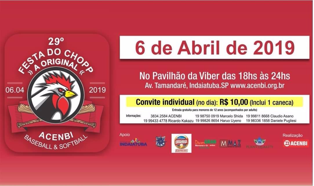 29ª Festa do Chopp 2019